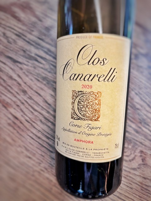 CLOS CANARELLI AMPHORA BLANC AOC CORSE 2020